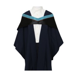 設計亮藍色拼黑色畢業袍披巾     訂製言語治療碩士畢業袍      碩士畢業袍     香港理工大學 PolyU    畢業袍生產商    設計畢業袍公司   DA560 設計亮藍色拼黑色畢業袍披巾     訂製言語治療碩士畢業袍      碩士畢業袍     香港理工大學 PolyU    畢業袍生產商    設計畢業袍公司   DA560
